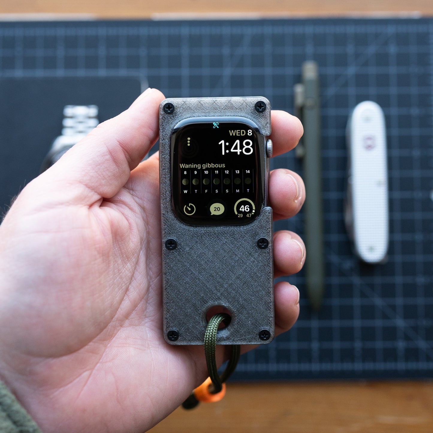 miniphone standard case for Apple Watch 10/11 46mm - dark grey